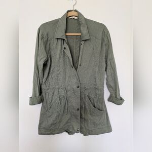 Abercrombie & Fitch Sage Utility Jacket Sz M